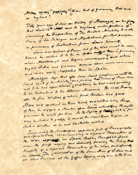 John Adams Letter 1